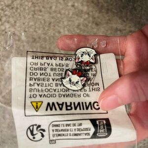 Marie - Cat Enamel Earrings